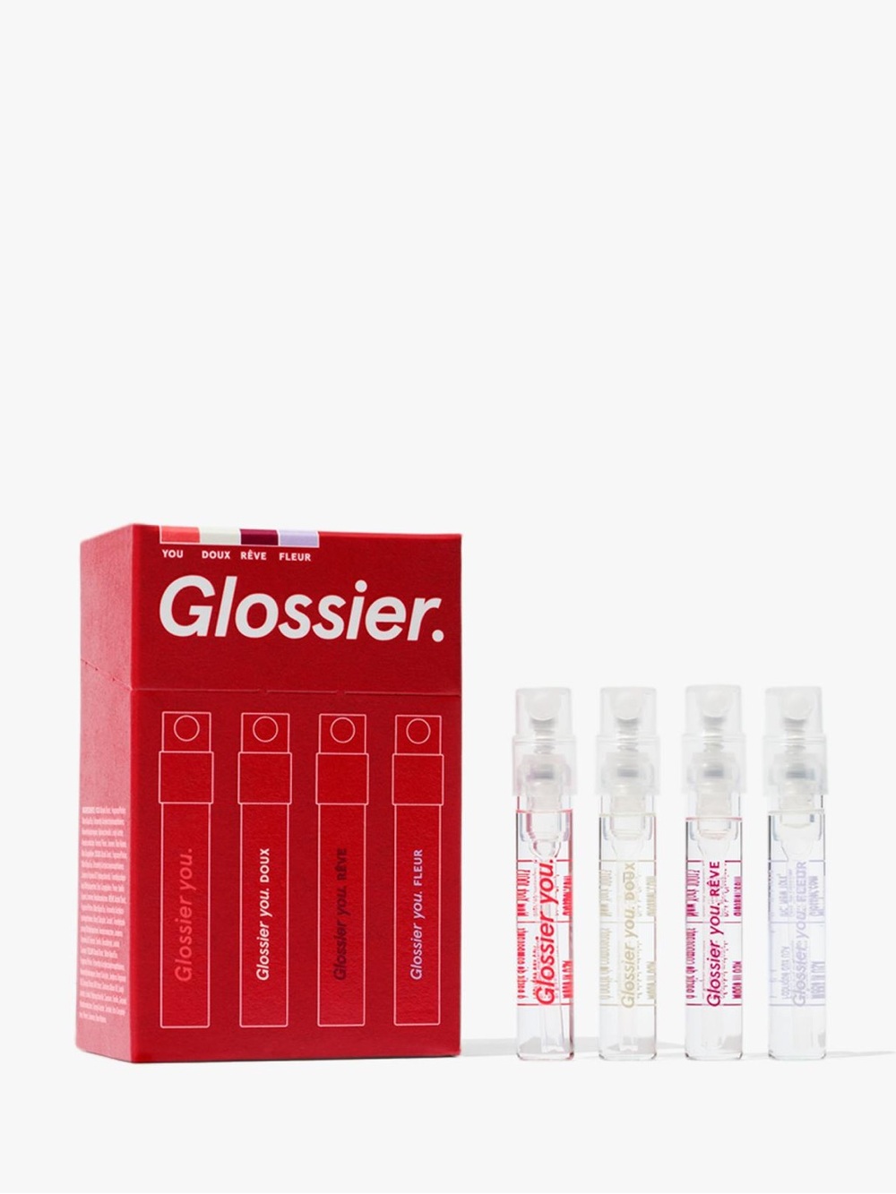 Glossier Fragrance Sampler Set - Red